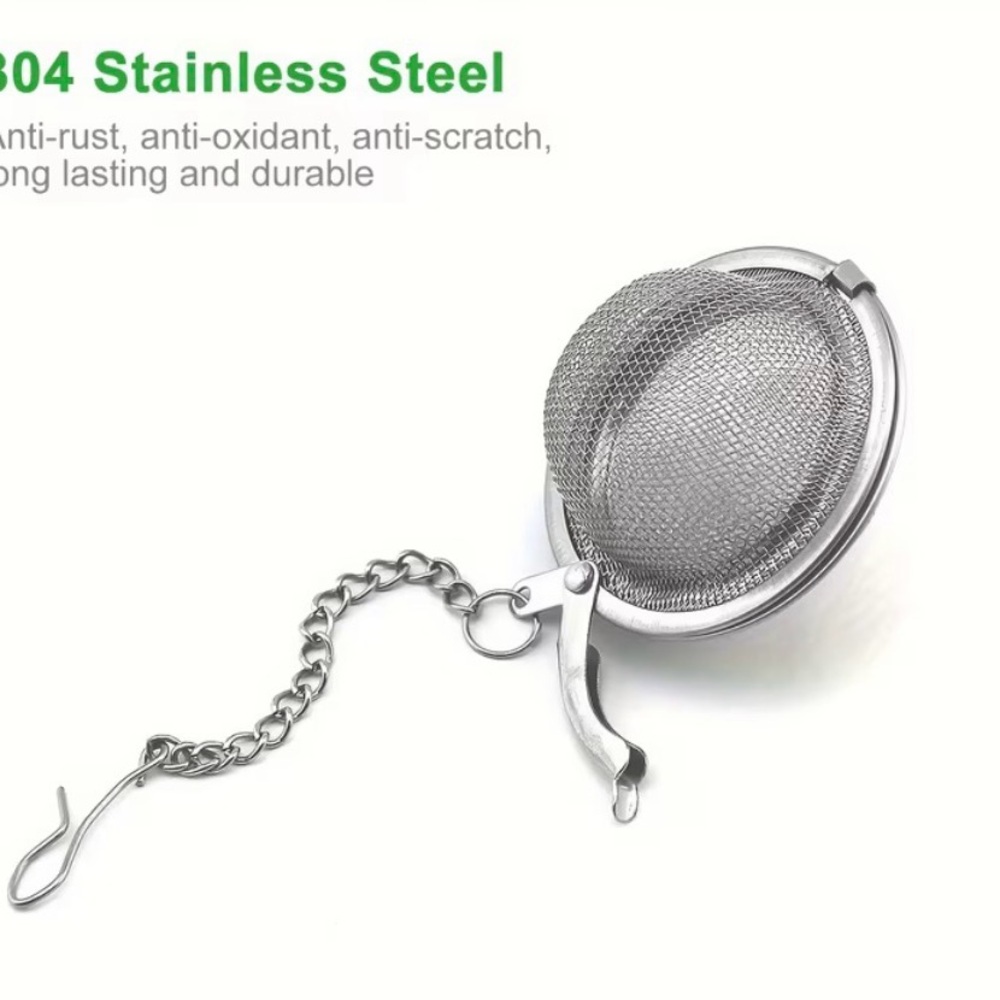 2 Silver Mesh Ball Tea Infusers - Picture 12 of 12